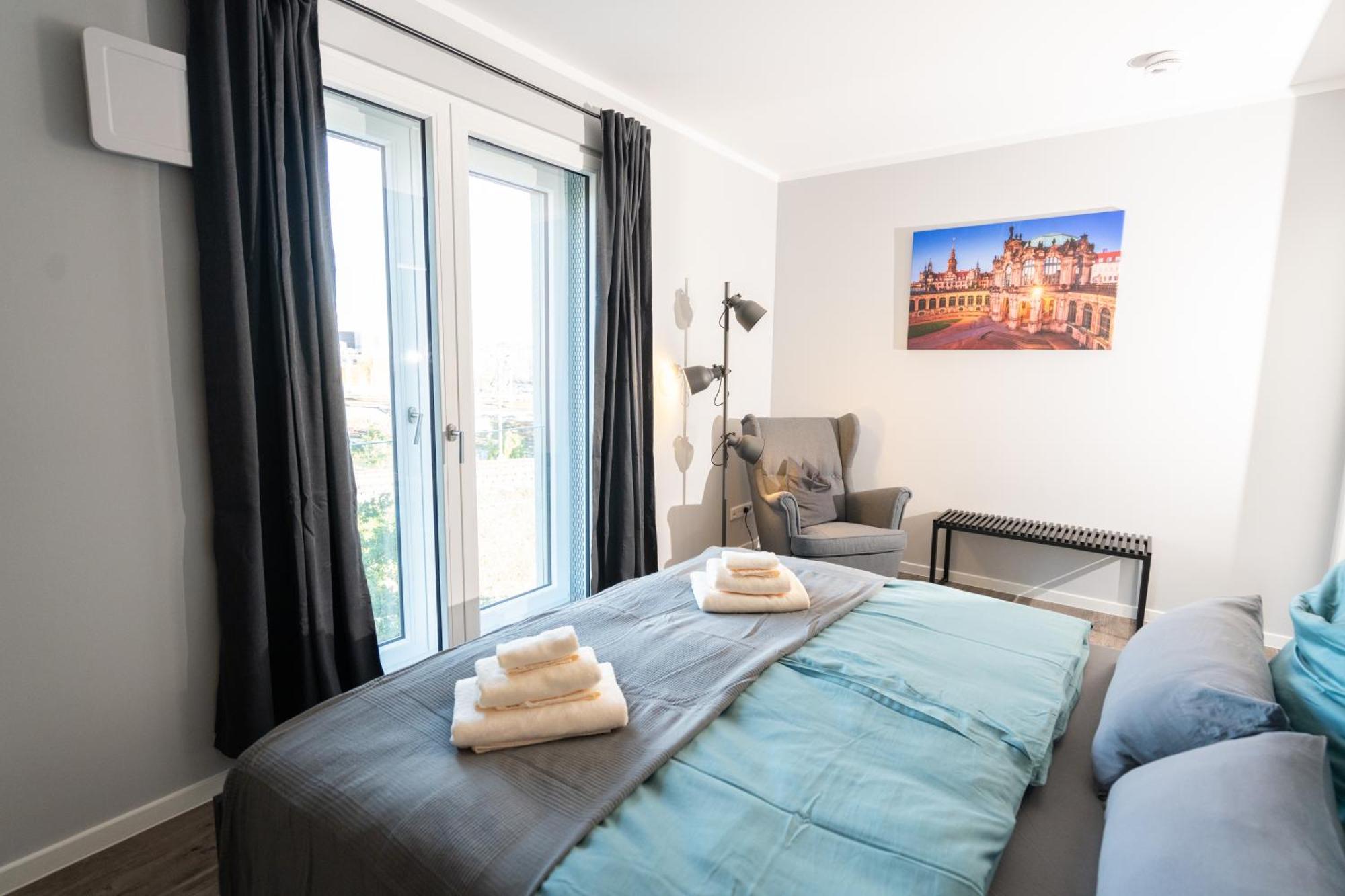 Supreme City Dream Mit Terrasse Und Parkplatz - 110M² Drážďany Exteriér fotografie