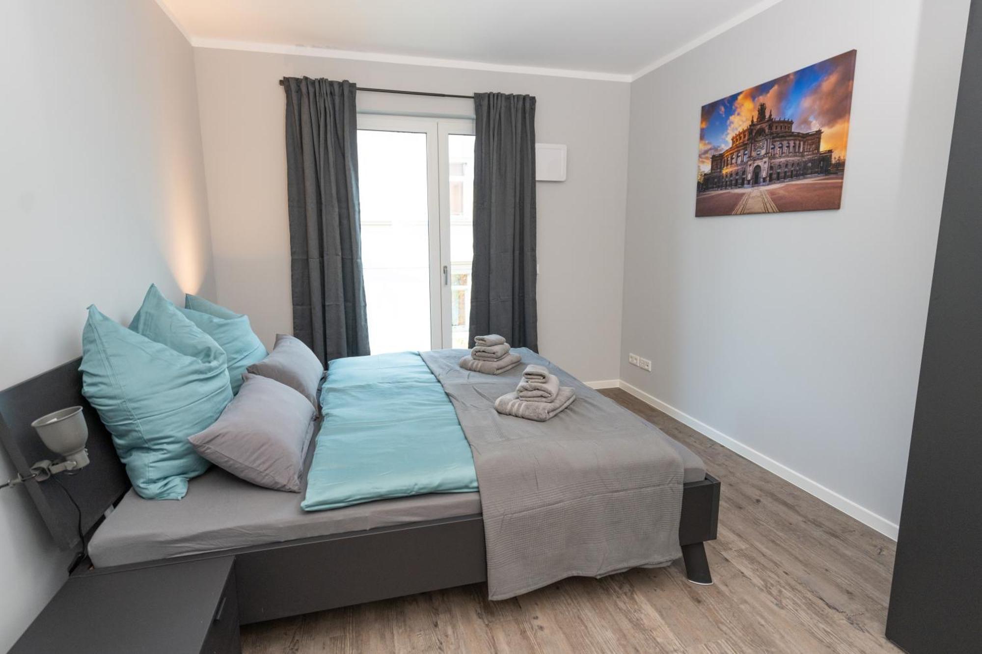 Supreme City Dream Mit Terrasse Und Parkplatz - 110M² Drážďany Exteriér fotografie